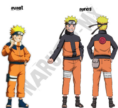 in partea 1 si apoi in partea a doua - naruto