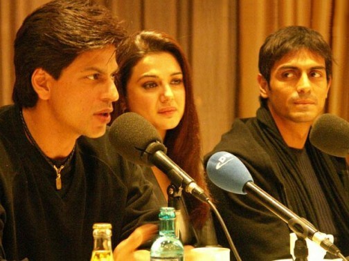 SRK,Preity si Arjun
