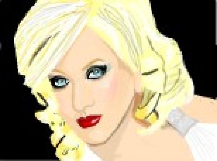 Christina Aguilera - vedete desenate