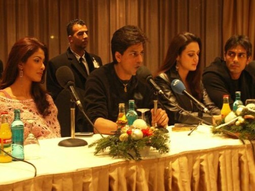 Priyanca,SRK,Preity si Arjun