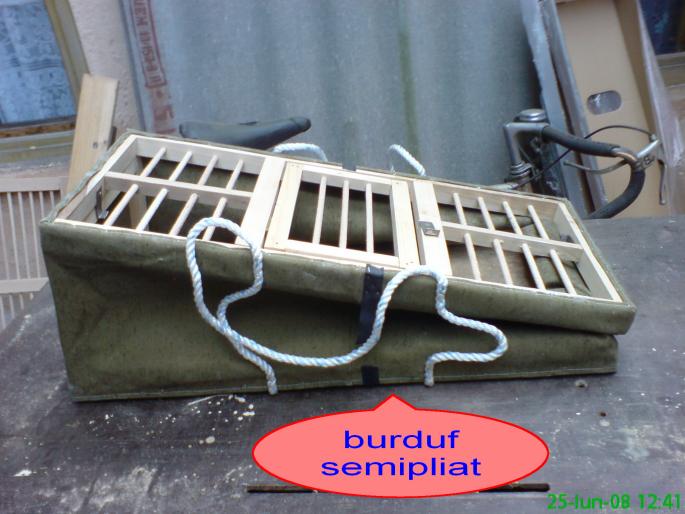 burduf transport porumbei - accesorii pt transport porumbei