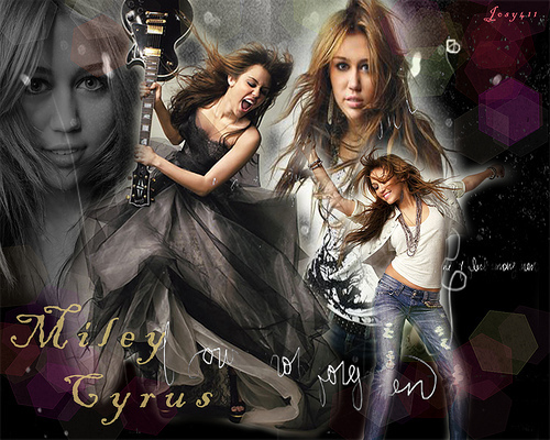AJPUYFZDRCDTMYXSWVU - Miley and Hannah wallpaper