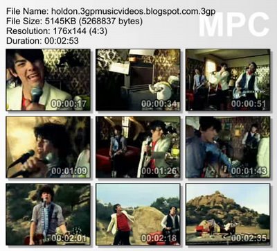 hold on 3gp - Hold On-Jonas Brothers