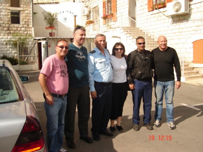 036 Israel - Nazareth (cu seful politiei din Nazareth)