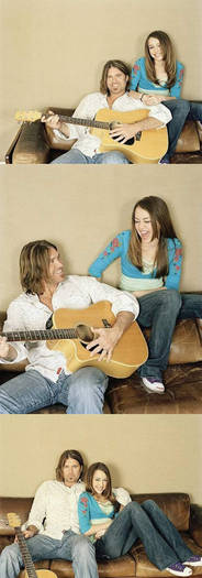 miley_with_billyraycyrus - miley Cyrus