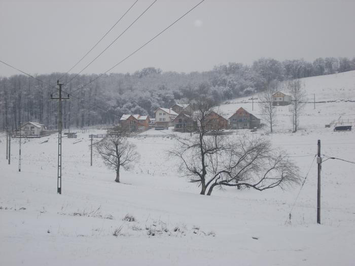 Iarna la Medias -Vile zona barajului