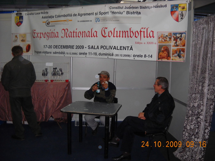 Expozitie nationala Bistrita 2009 - Programul Targurilor si Expozitiilor de Porumbei din 2012 -- Fairs and exposition 2012