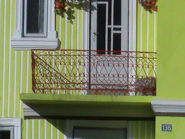 Balcon fier forjat