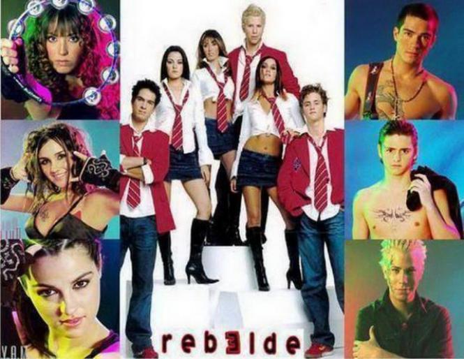 Poze_Rebelde; anahi poncho; dulce christopher; maite christian
