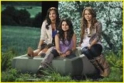 Miley,Demi and Selena