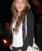 thumb_003 - miley Leaving dinner at The Smoke House in Burbank