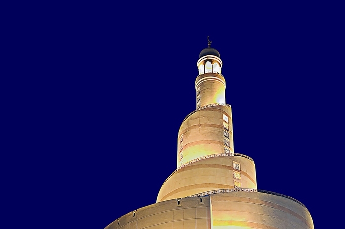 Souq Waqif Culture Mosque in Doha - Qatar - Islamic Architecture Around the World