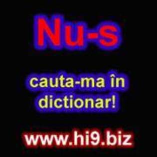 nu-s cauta-ma in dictionar