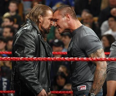 randy orton vs triple h wrestlemania 25 aniversario 2009[1]