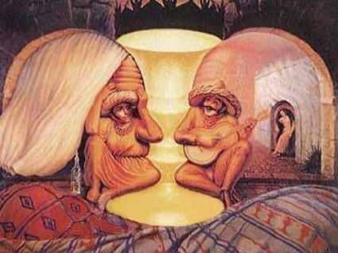 old-couple - iluzii optice