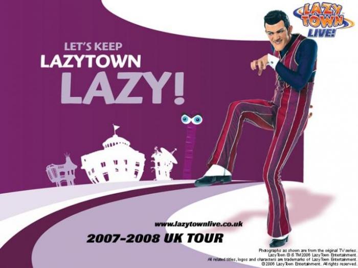 ZONYNLYWKQJBISERFBW - oraselul lenes-lazy town