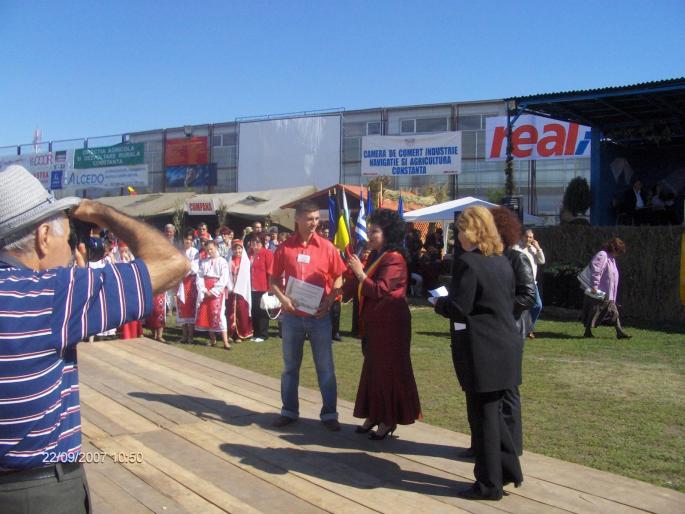 premierea de catre doamna primar - ziua recoltei 2007 cumpana constanta pasari