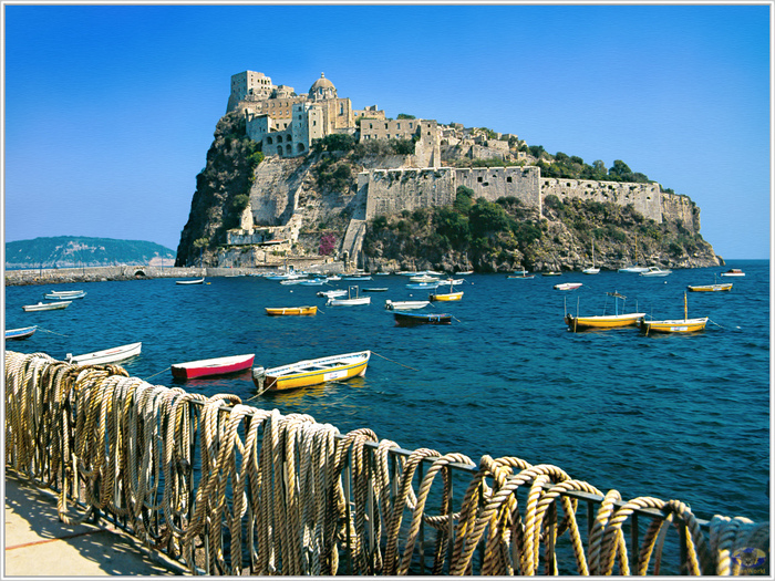 Aragonese Castle, Isle Of Ischia, Italy