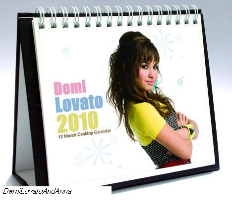 1 - Demi Lovato -  Calendar 2010