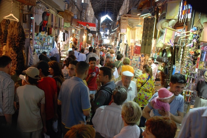 Bazar in Damascus - Syria - Islamic Architecture Around the World