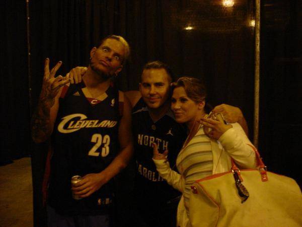 Jeff Matt si Mickie - Jeff Hardy