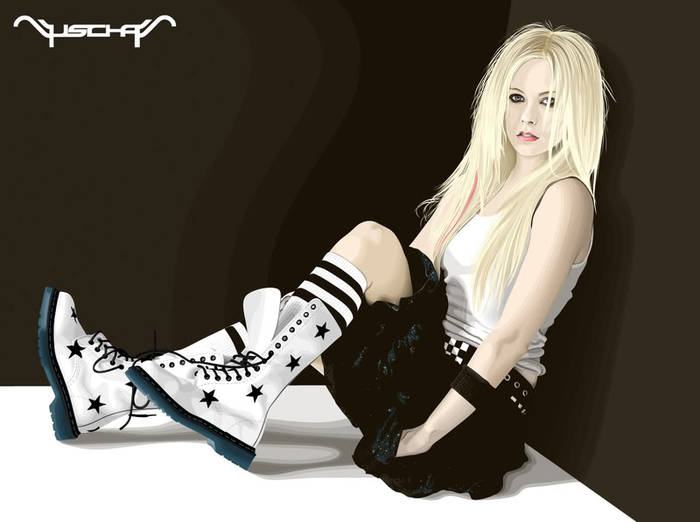Avril_Lavigne_by_Yuschaf[1] - Avril Lavigne