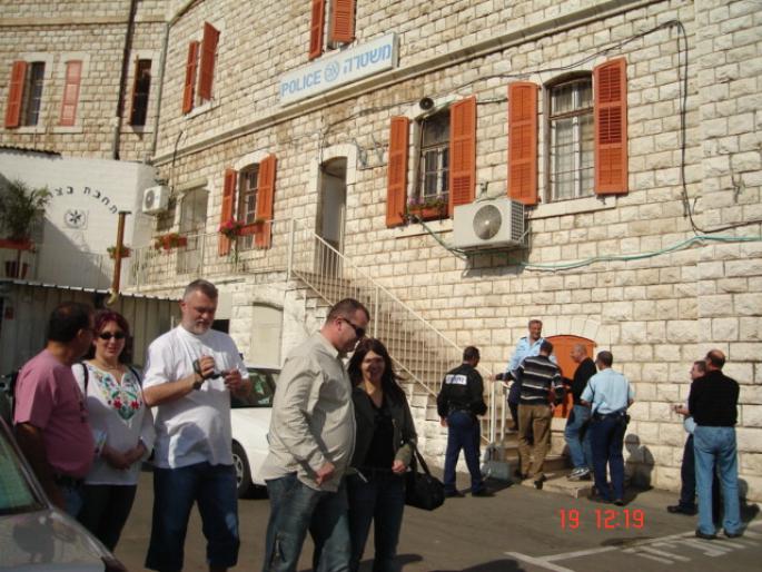 037 Israel - Nazareth (vizita la politie)