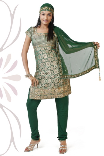 Hunter%20Green%20Anarkali%20Churidar%203