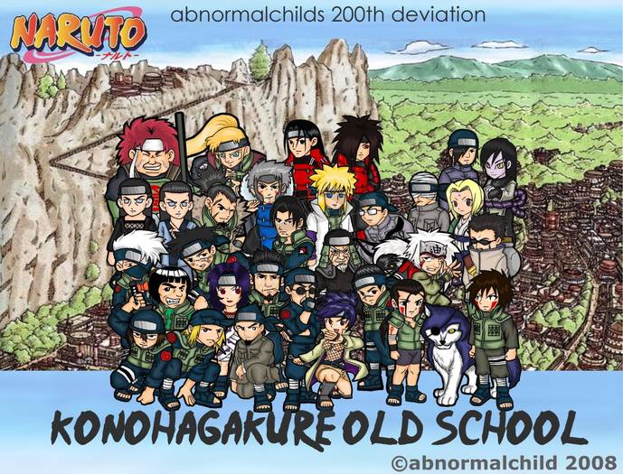 Personaje din Naruto (7); Konohagakure Old School
