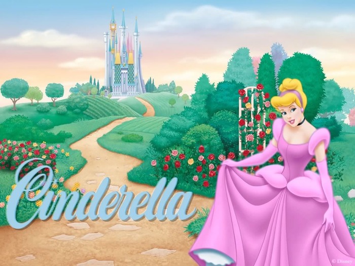 cinderella si plecaciunea - Minunatele printese Disney