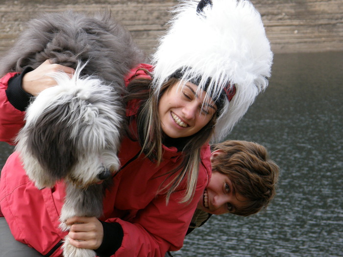 3 blanosi - Happy-bearded collie-catelusa noastra minunata