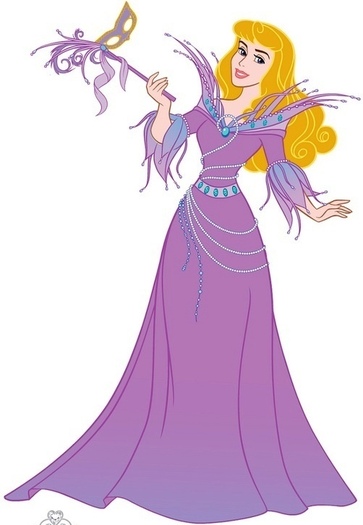 Rochie de  demult bal masche - Minunatele printese Disney