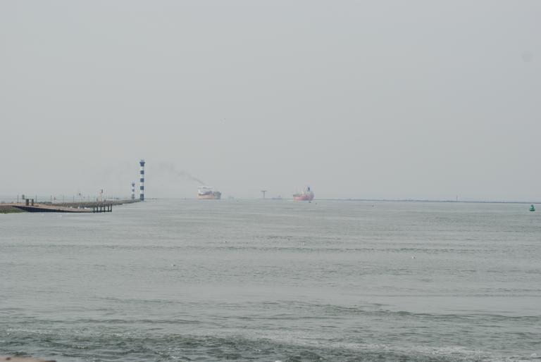 Intrarea in port-Rotterdam