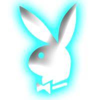 Pink Glitter Playboy Bunny Graphics - Pink Glitter Playboy Bunny Graphics