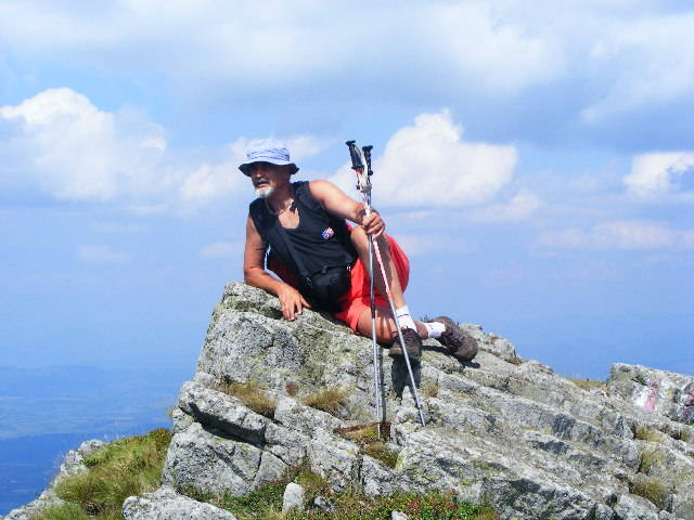 DSCF4374 - 2 august 2009 Traseu Suior Secatura Creasta Cocosului Gutaiul Doamnei  Vf Gutai