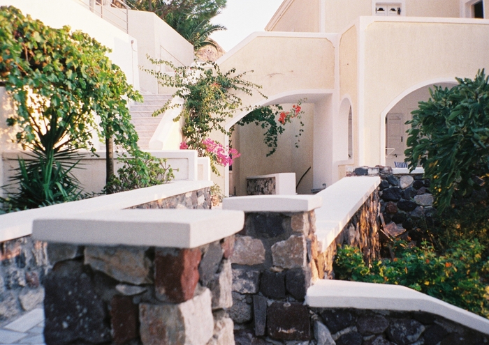 Din balcon - Santorini