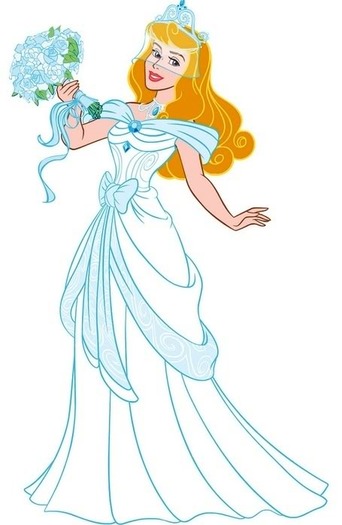 Rochie de demult mireasa - Minunatele printese Disney