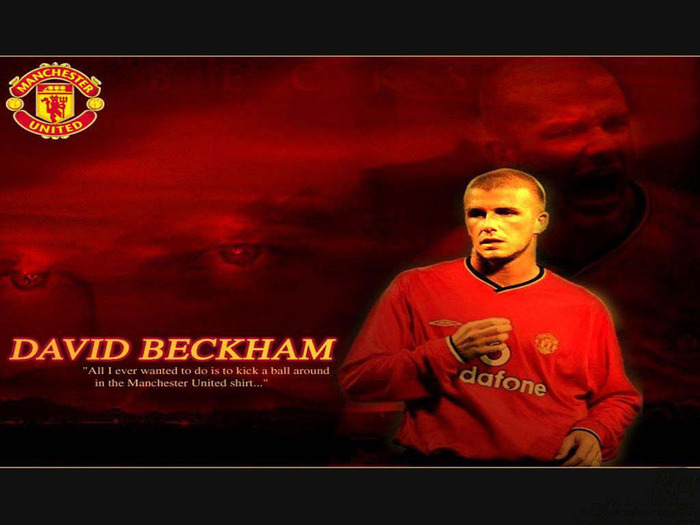 beckham - Desktop Manchester United FC