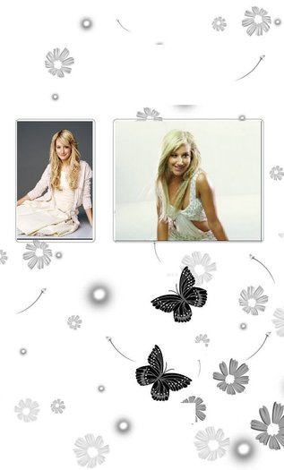 ashley si fluturasiii - poze modificate cu Ashley Tisdale