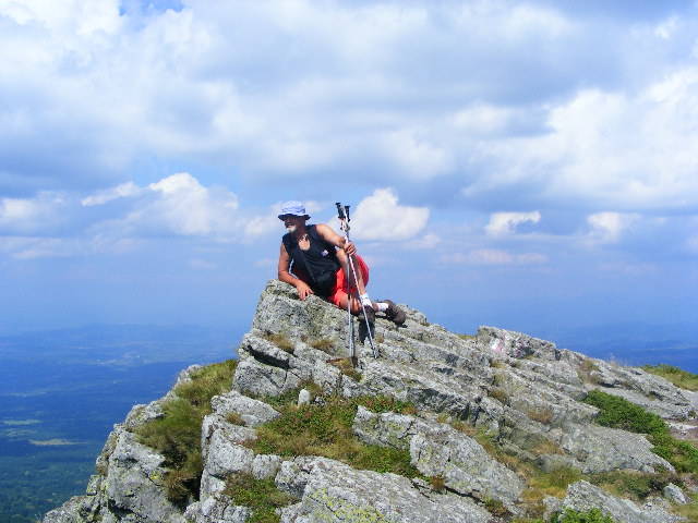 DSCF4375 - 2 august 2009 Traseu Suior Secatura Creasta Cocosului Gutaiul Doamnei  Vf Gutai