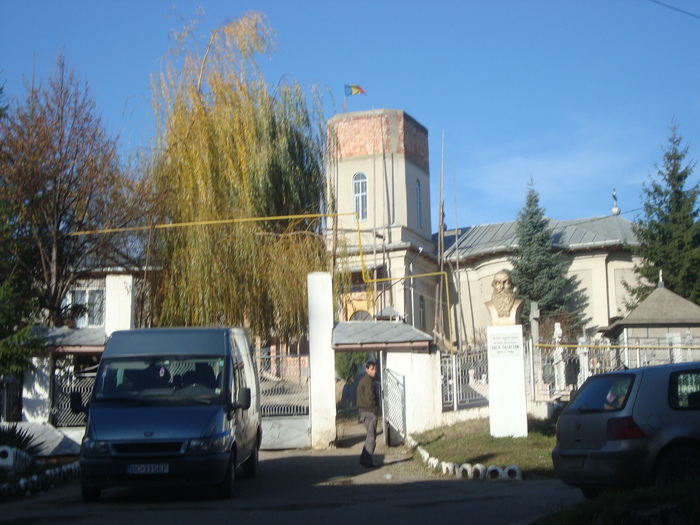 biserica Sf Gheorghe - Moinesti sfarsit de noiembrie 2009