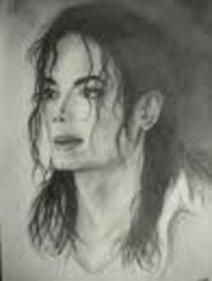 portret cu Michael Jackson - Michael Jackson - Regele pop