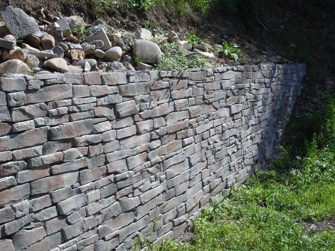 DSC0136 - Placaj cu piatra la ziduri de sprijin
