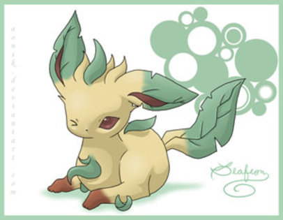 Leafeon somnoros. - Leafeon