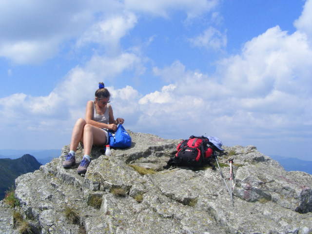 DSCF4288 - 2 august 2009 Traseu Suior Secatura Creasta Cocosului Gutaiul Doamnei  Vf Gutai