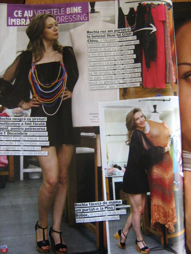 Adela Popescu in alta revista