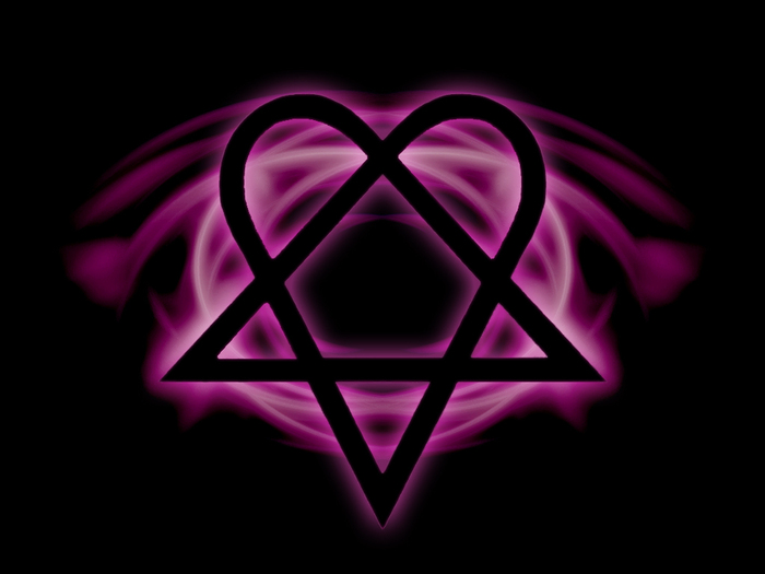 him-rocks-heartagram-purple2 - Hearts