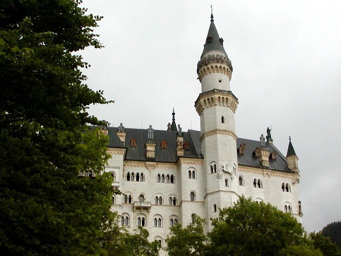 Neuschwanstein Castle, Bavaria, Germany - tower