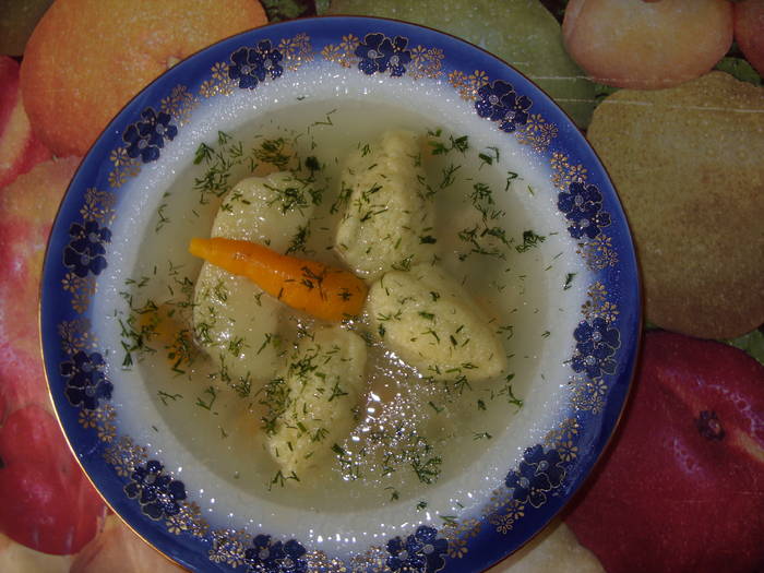 supa de galusti cu marar