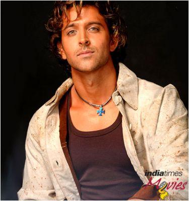 hrithik_roshan (116); Actor indian ce a devenit peste noapte un super star, din cauza filmului de succes "Kaho Naa... Pyaa

